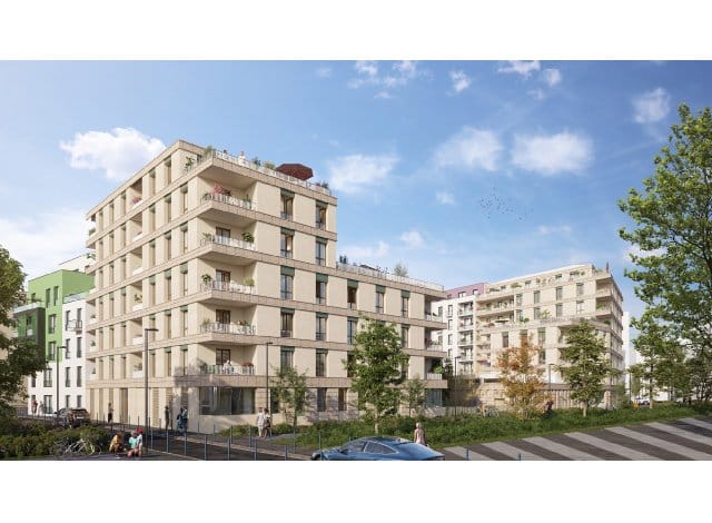 programme immobilier vinci passerelle du chemin vert aubervilliers