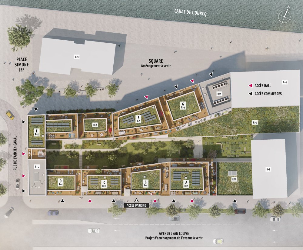 programme immobilier nymphea pantin cogedim