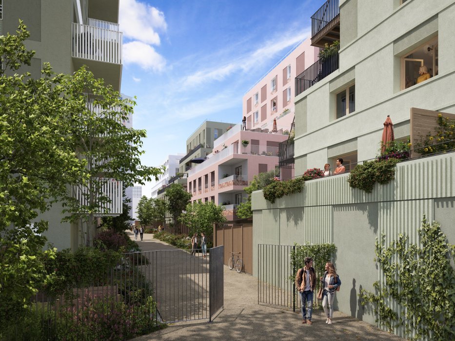 Programme immobilier neuf Colombes - quartier Agent-Sarre