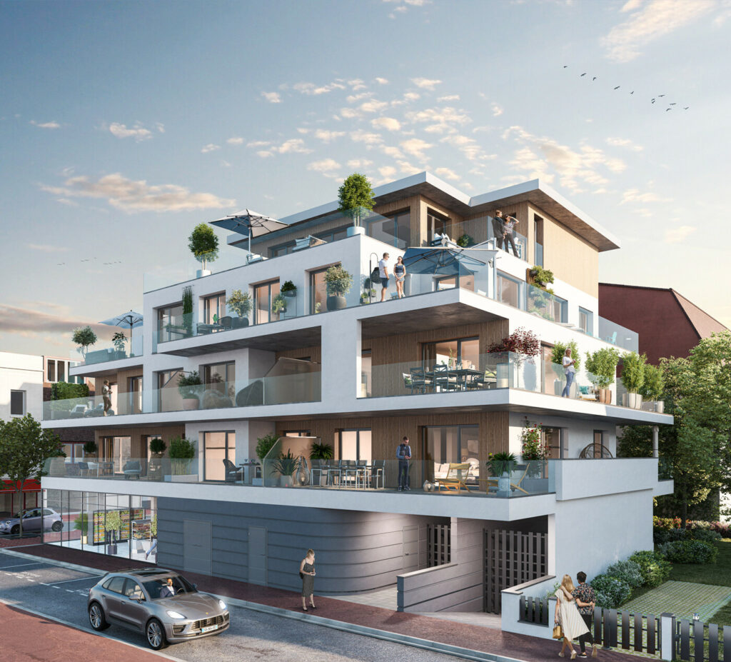 Programme immobilier neuf Le Touquet-Paris-Plage - proche marché couvert